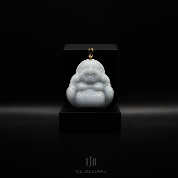 White Buddha Jade Pendant V2