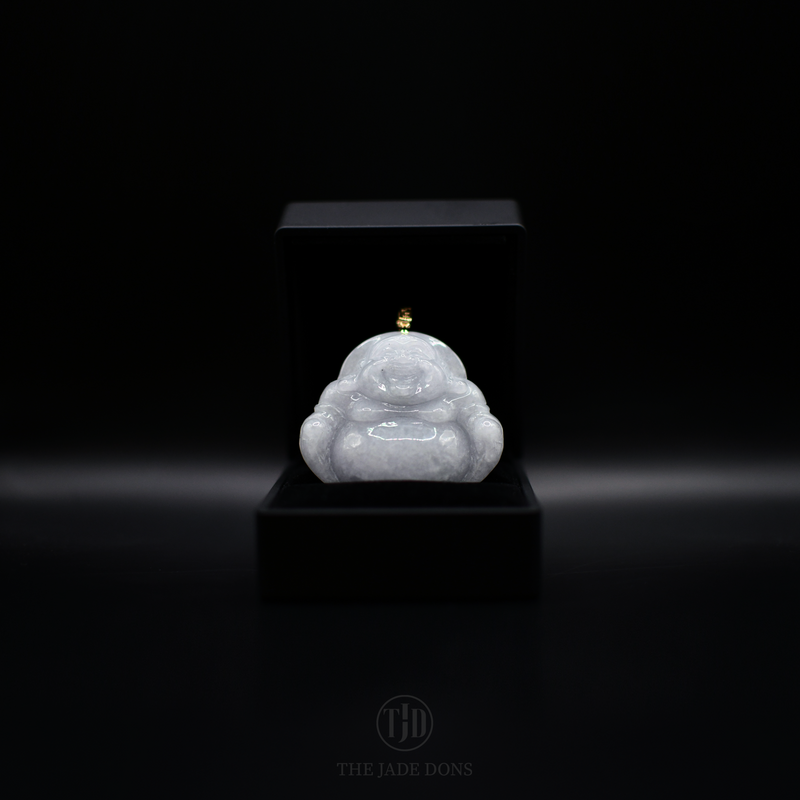 White Buddha Jade Pendant