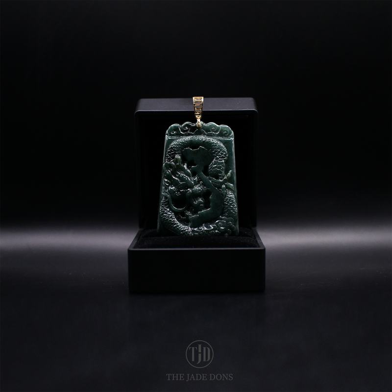 Vietnam Dragon Jade Pendant