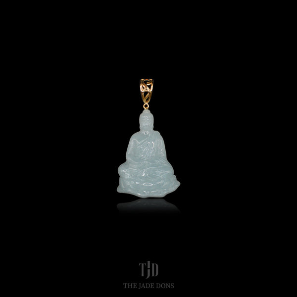 Praying Buddha Jade Pendant