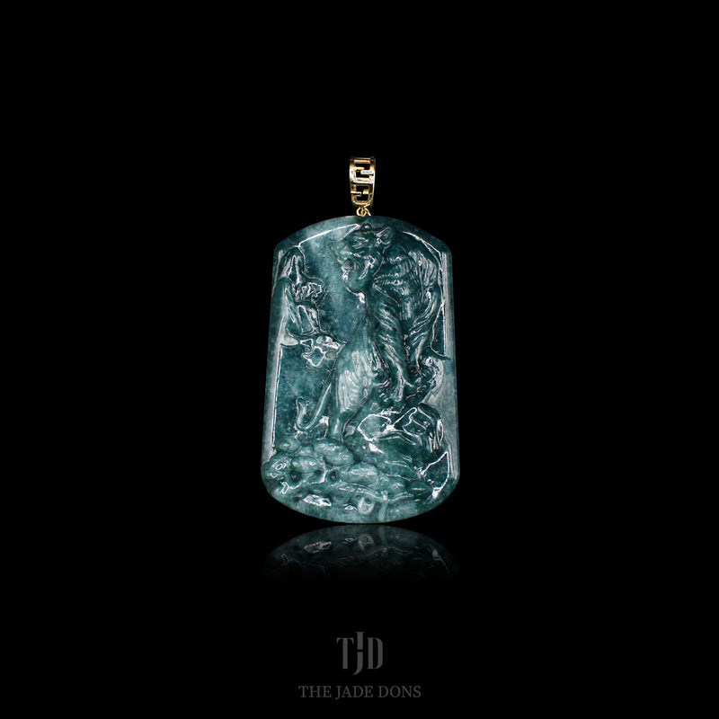 Tiger Jade Pendant