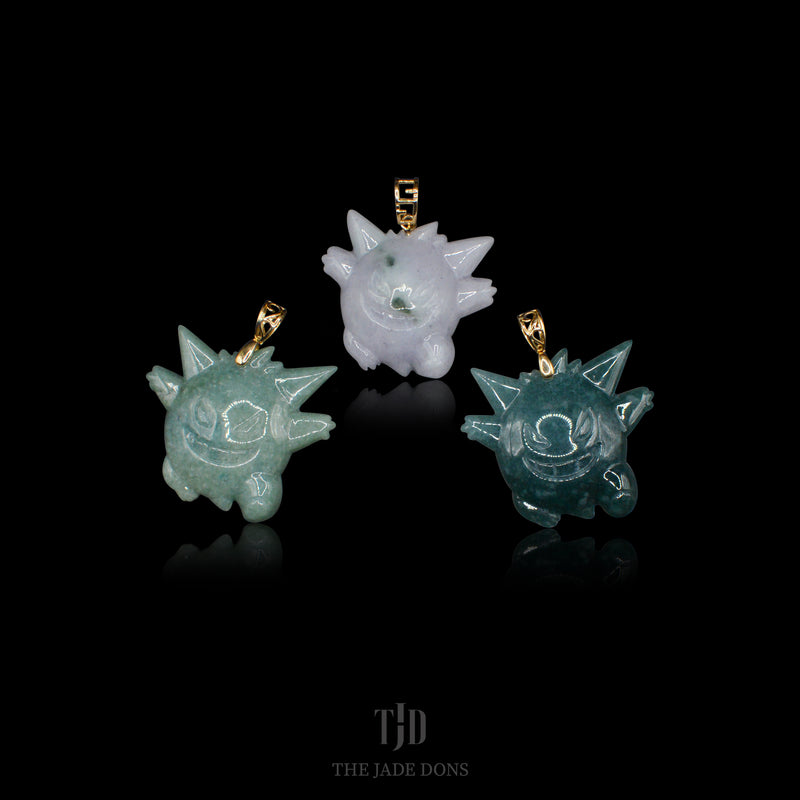 Gengar Jade Pendant