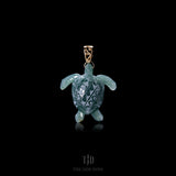 Tribal Turtle Jade Pendant