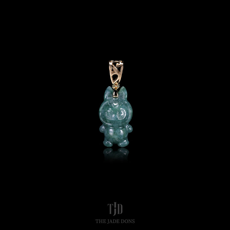 Labubu Jade Pendant